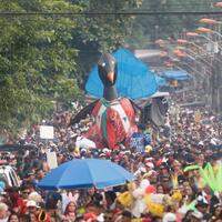 Em 2023, cerca de 300 mil foliões curtiram a festa do Rabo do Peru