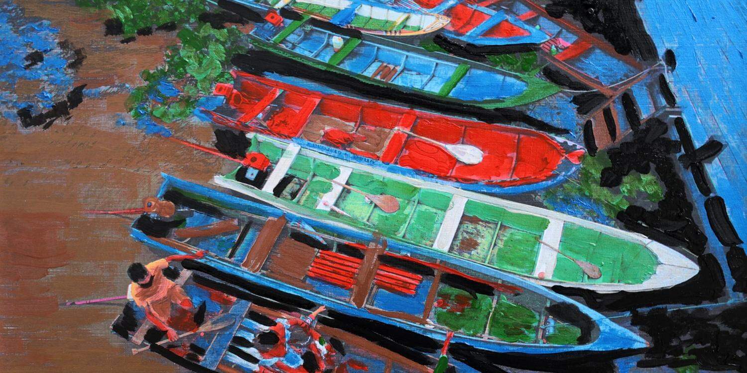 Exposição 'Amazônia Líquida' destaca paisagem amazônica e comunidades marajoaras - Tarso Sarraf e Rose Maiorana / Divulgação