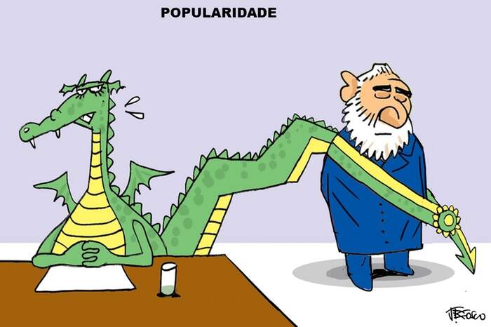 Popularidade de Lula despenca | Charges | O Liberal