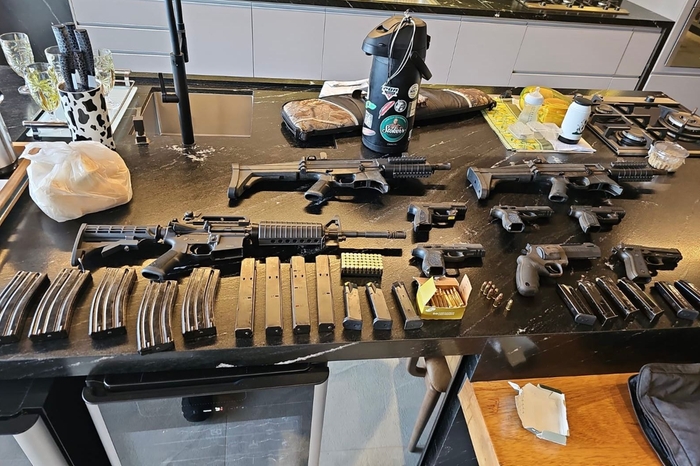 Armas apreendidas Armas apreendidas