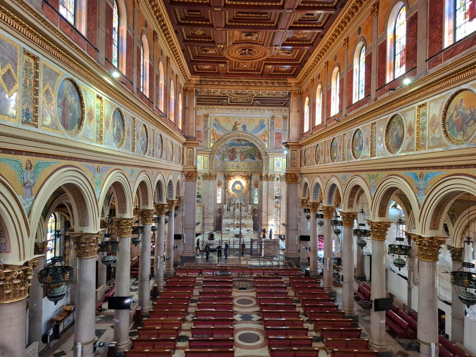Basílica fecha para restauro após o Círio 2024