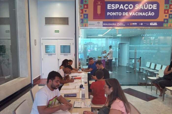 Imagem de vacinação em Belém