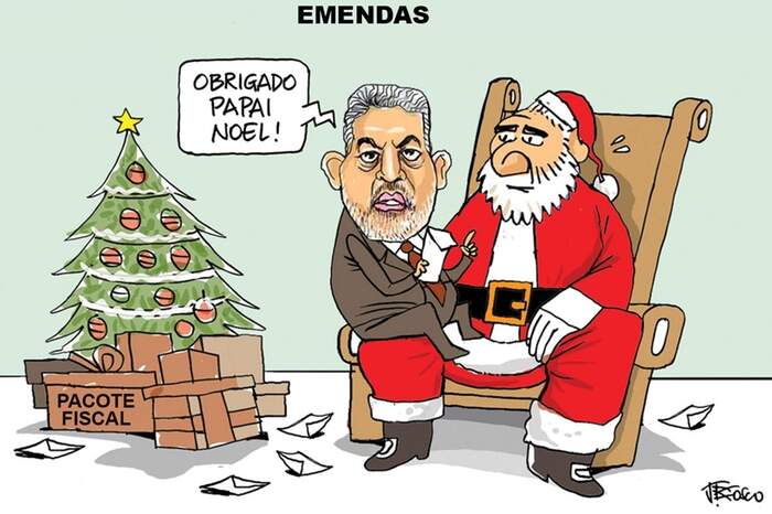 Lula oferece emendas parlamentares no Natal | Charges | O Liberal