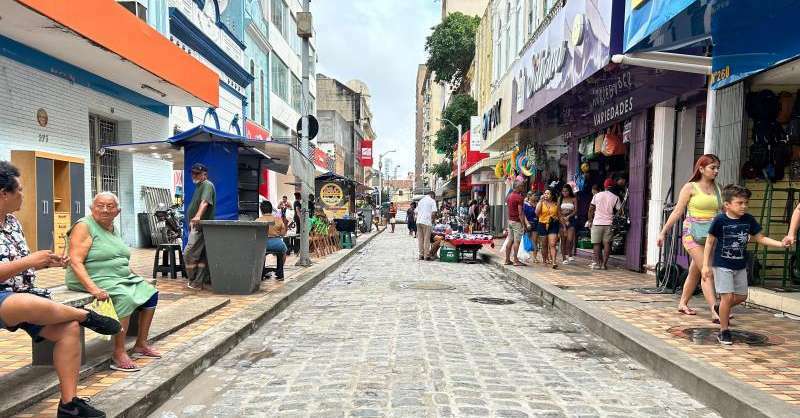 Comércio de Belém: veja o que muda na Via dos Mercadores, que está com ...