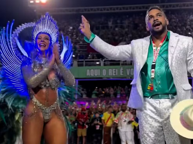 Paolla Oliveira mostra apoio ao Mestre de Bateria da Grande Rio: 'com  orgulho' | Carnaval | O Liberal