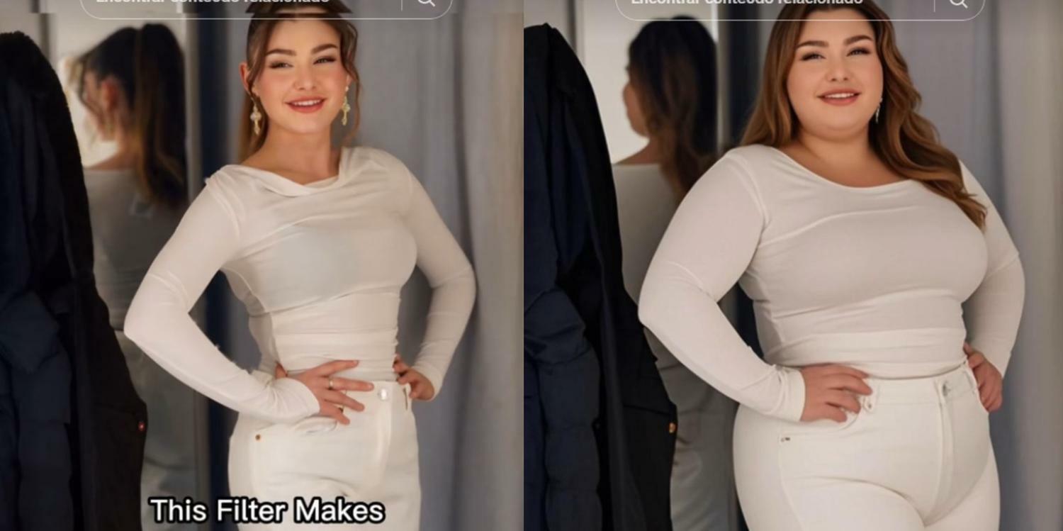 Filtro que deixa pessoas gordas no Tik Tok causa revolta na web | Mundo | O Liberal