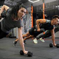 Generally, men get muscle mass faster than women due to high testosterone levels.