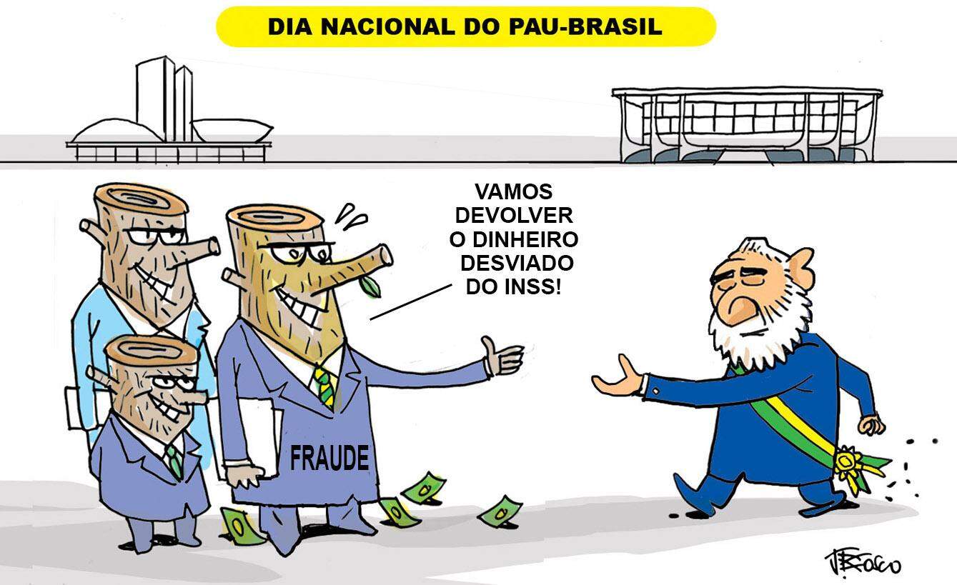 Dia Nacional do pau-brasil e a fraude no INSS