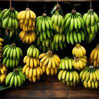 Em geral, as bananas tanto verdes quanto amarelas são uma excelente fonte de fibra, potássio e antioxidandes.