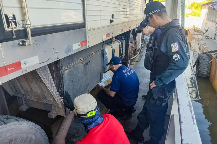 Atuação da Receita Federal para apreensão de mercadorias ilegais é feita em parceria com forças policiais do Estado