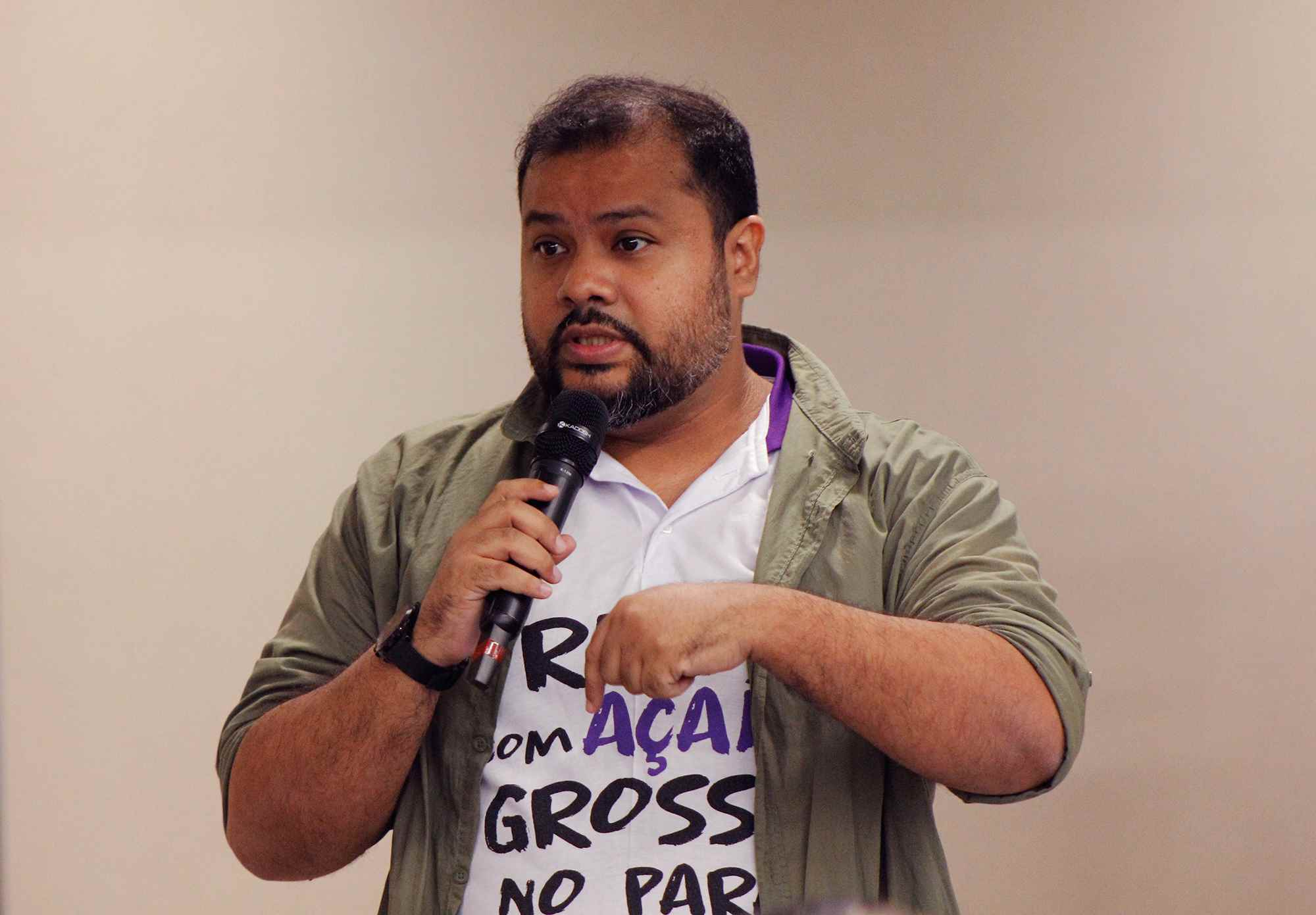 Nathiel Moraes, diretor de pesquisas do Instituto Açaí é Nosso