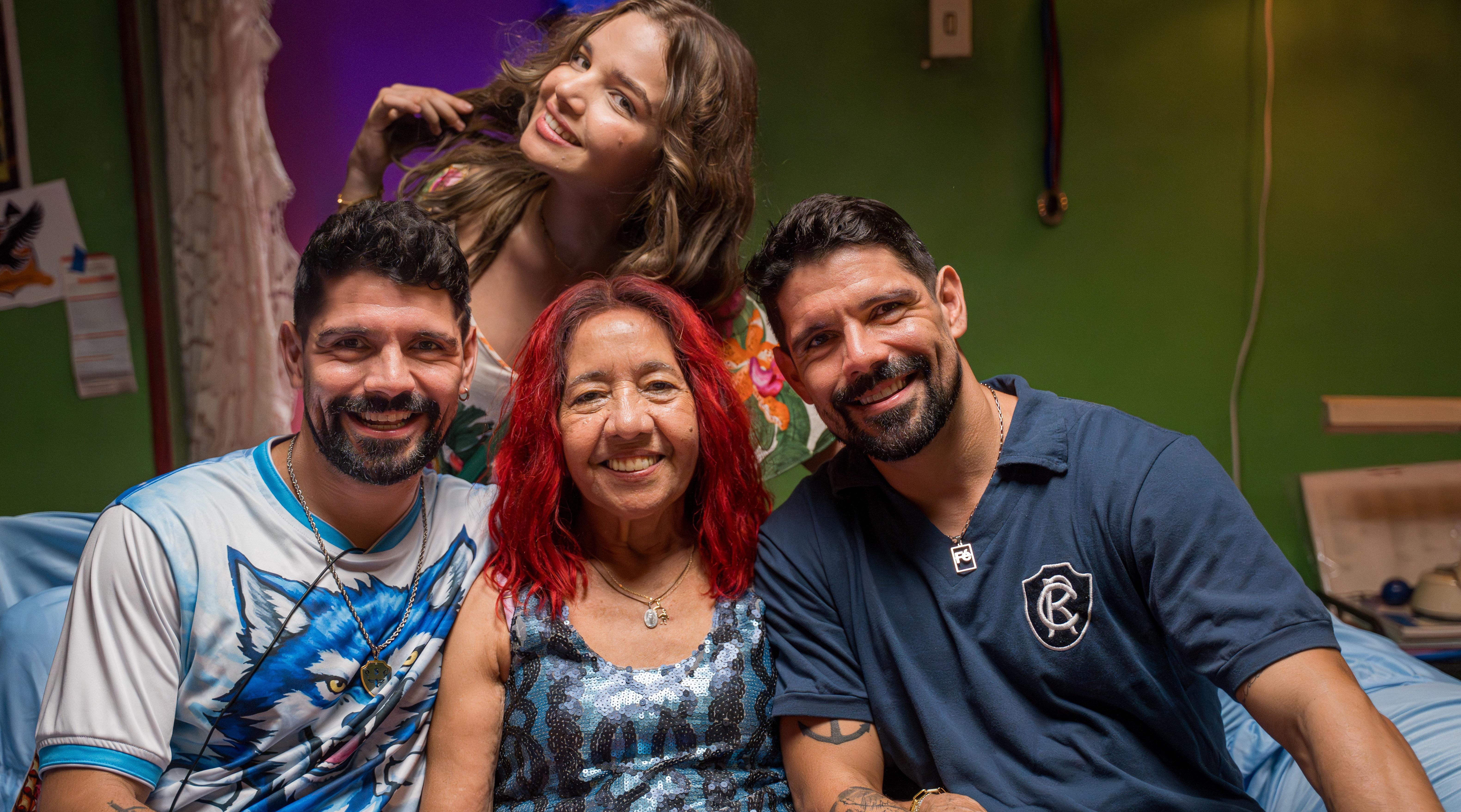 No elenco de Teste para Cardíaco tem Diego Homci, Tiago Homci, Astrea Lucena e Domithila Cattete