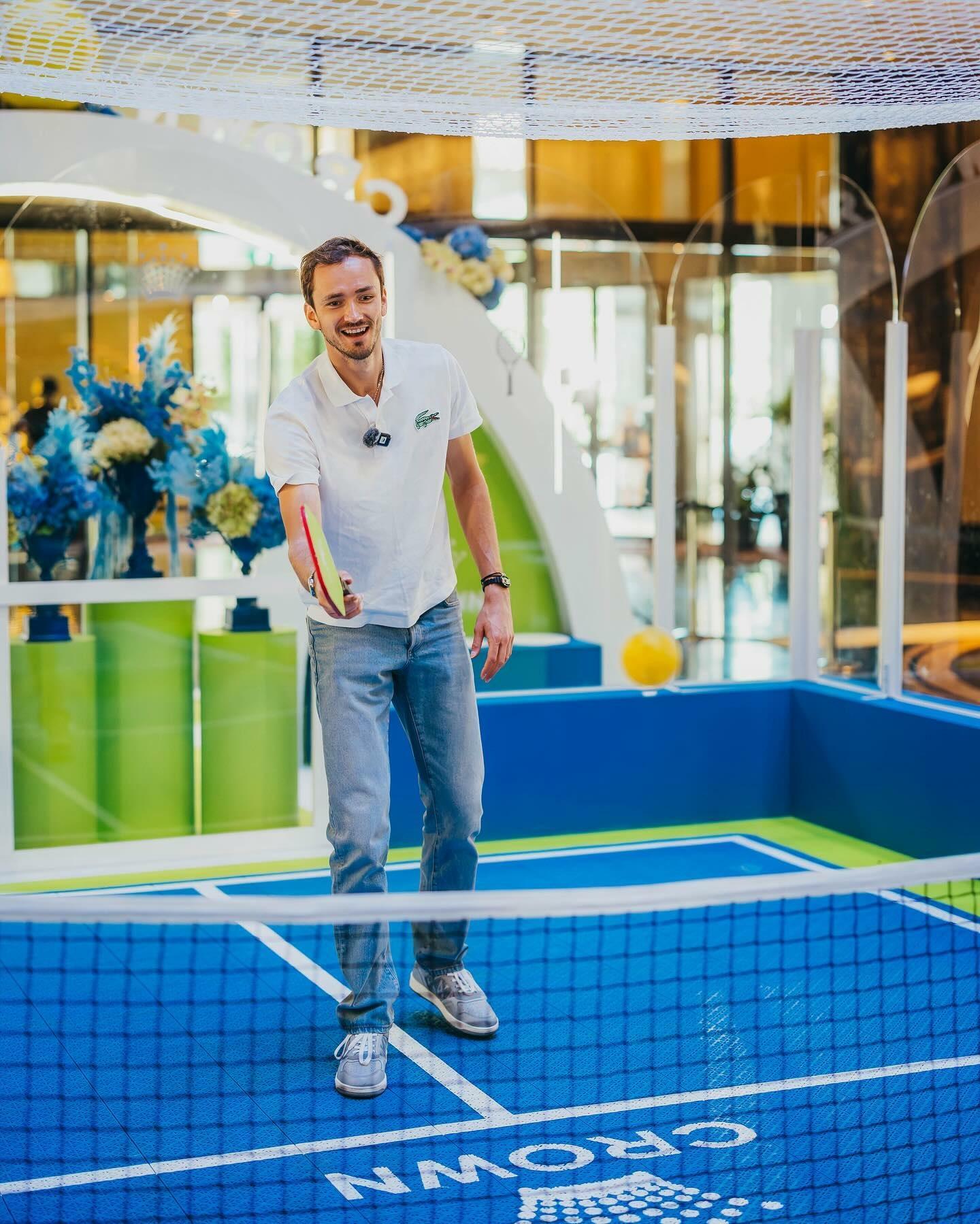 Tenista Daniil Medvedev