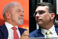 Lula e Flávio.