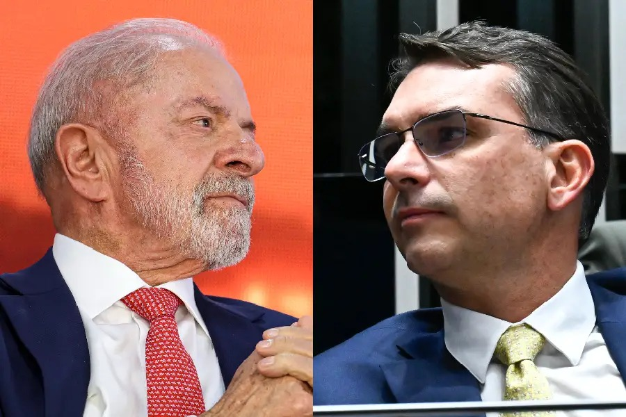 Lula e Flávio.