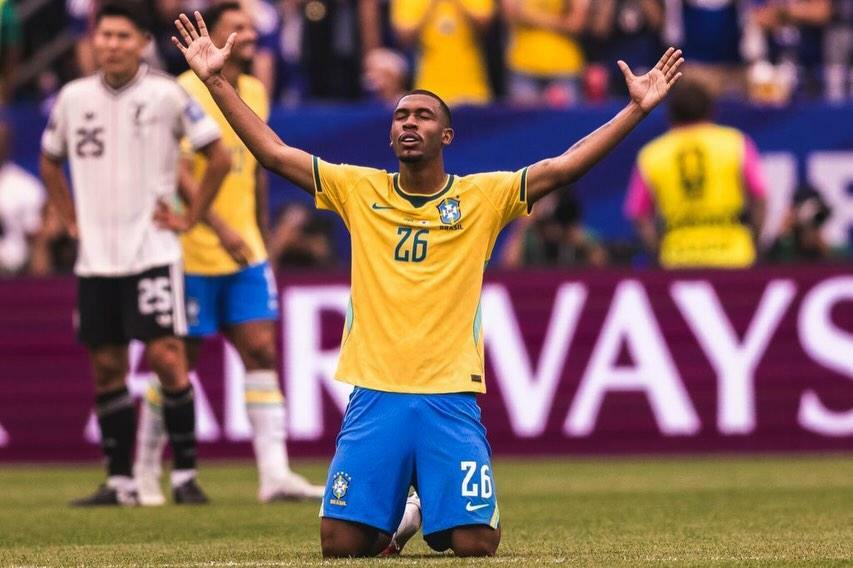Rayan defendeu a Seleção Brasileira na Copa do Mundo de 2026