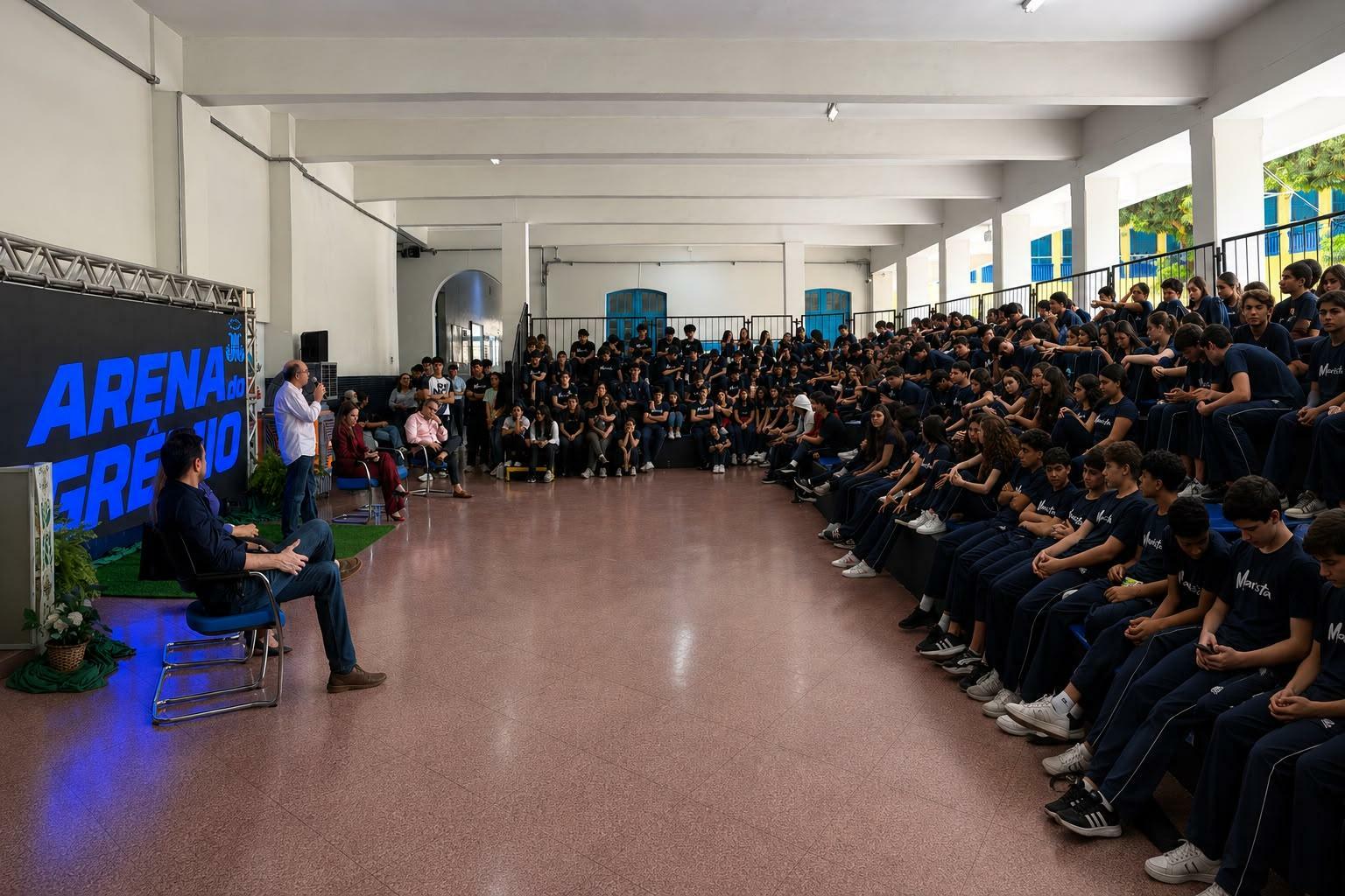 Grêmio Estudantil estimula participação democrática e diálogo entre alunos e gestão escolar, além de promover experiências complementares