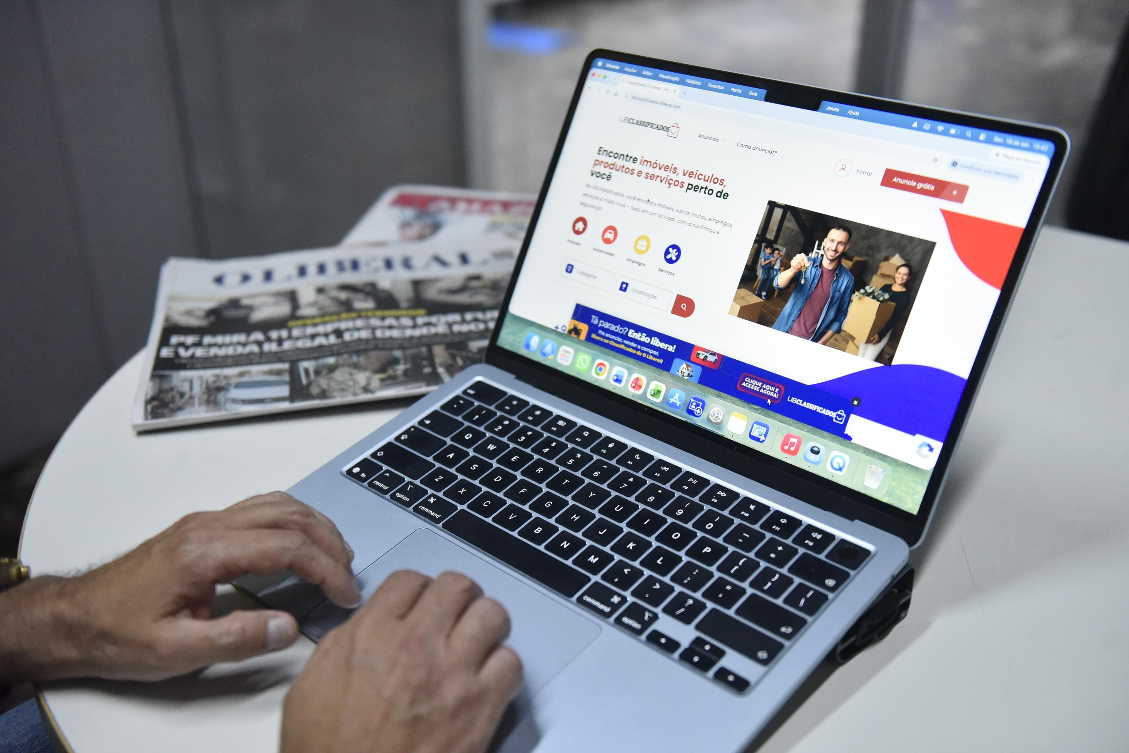 LIB Classificados é a nova plataforma de anúncios do Grupo Liberal, lançada neste domingo (20)