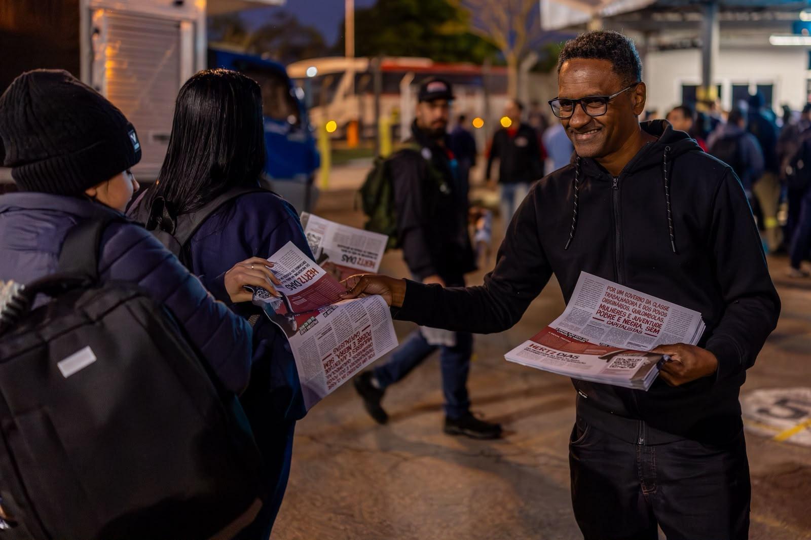 Hertz Dias, presidenciável nas eleições de 2026 pelo PSTU