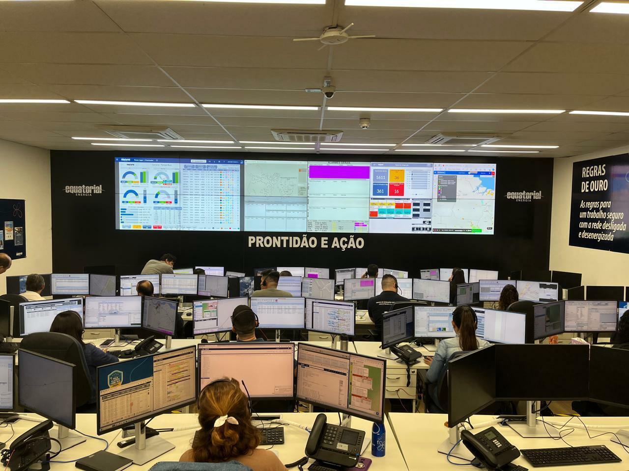 Central estará em alerta para falta de energia elétrica nos locais de votação no próximo domingo (04/10).