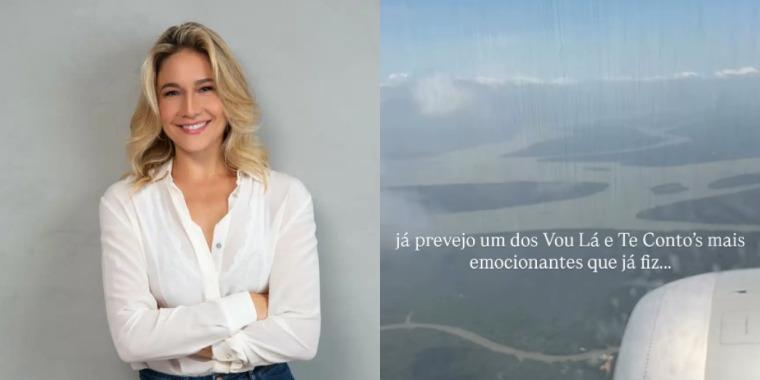 Fernanda Gentil chega a Belém para viver o Círio de Nazaré