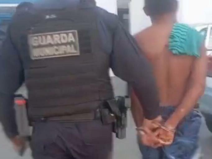Patrulha Maria da Penha da Guarda Municipal de Marabá prendeu suspeito de ameaçar esposa.