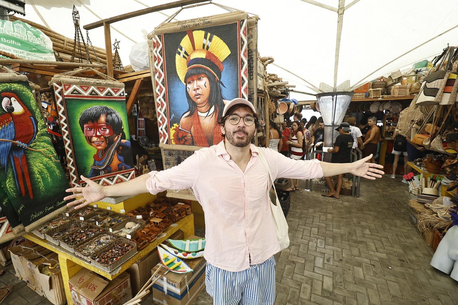 Gueko Hiller está apaixonado pela capital paraense