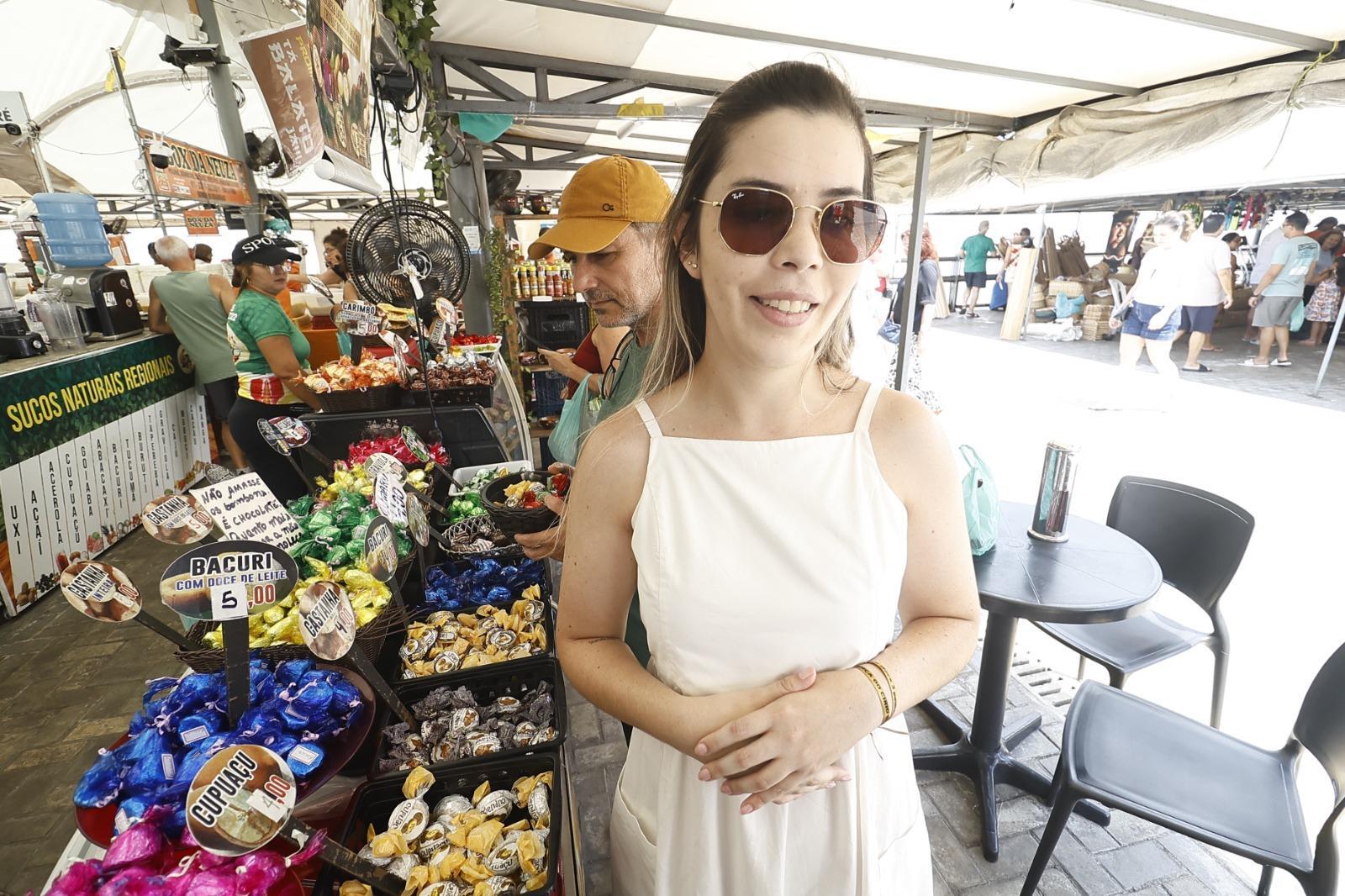 Julia Tonon Braga é do Espírito Santo e tem familiares morando em Belém