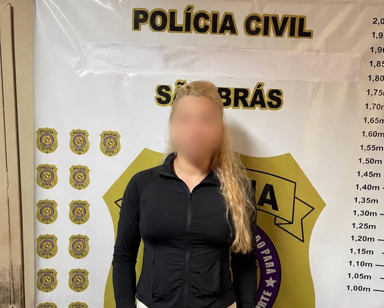 Mulher é presa suspeita de aplicar golpe de R$ 10 mil em Belém.