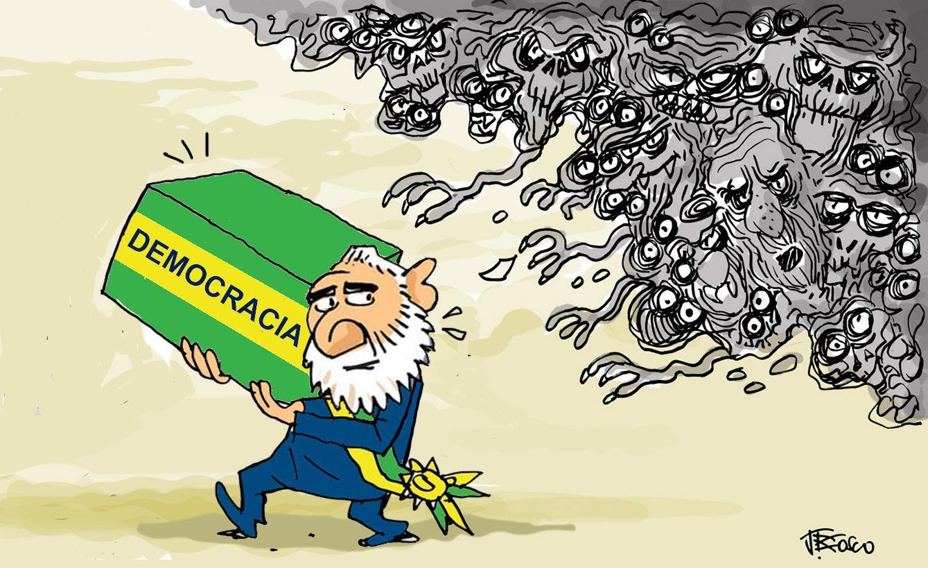 Democracia ameaçada novamente