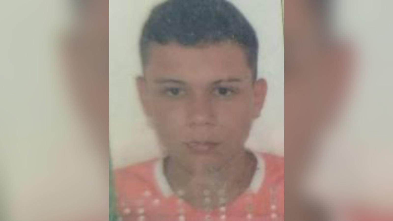 A imagem em destaque mostra a vítima do homicídio