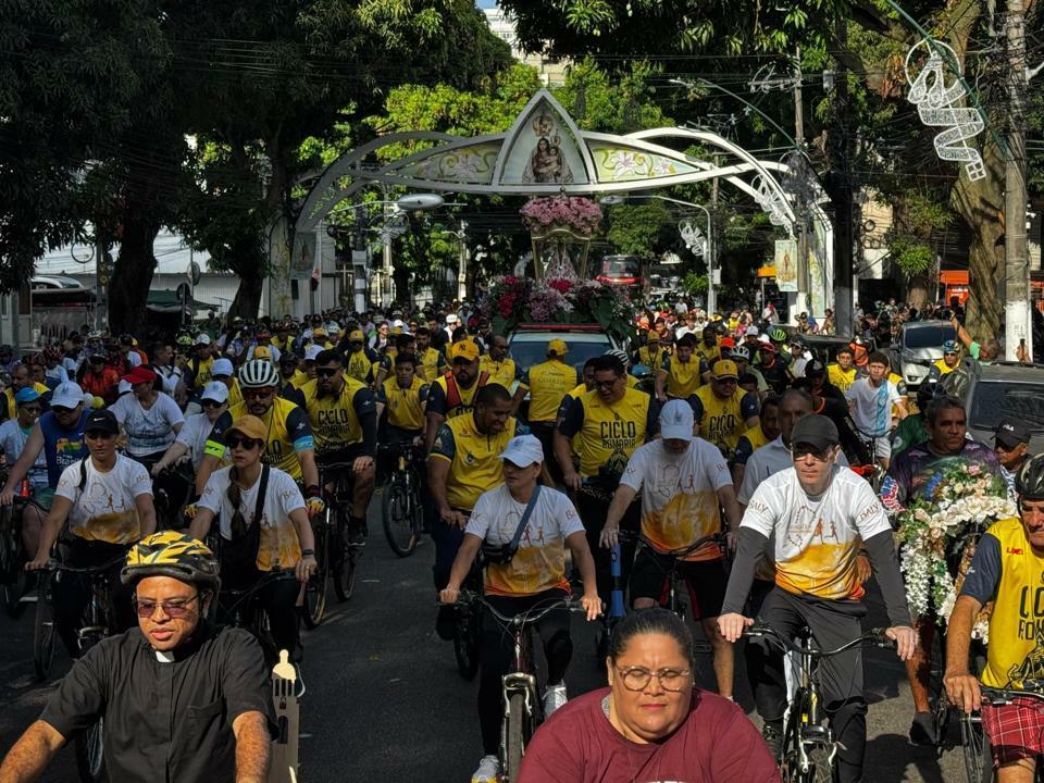 A Ciclo Romaria 2026 ocorre neste sábado, 17 de outubro