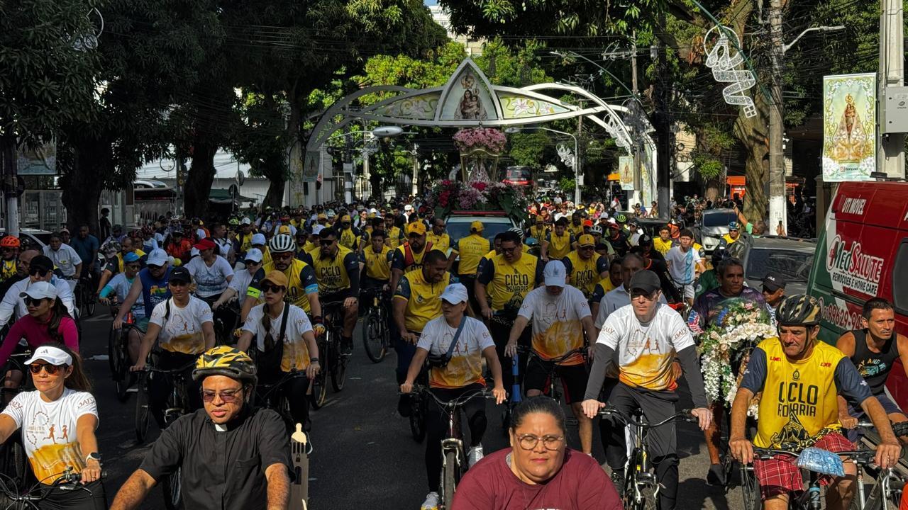 A Ciclo Romaria 2026 ocorre neste sábado, 17 de outubro