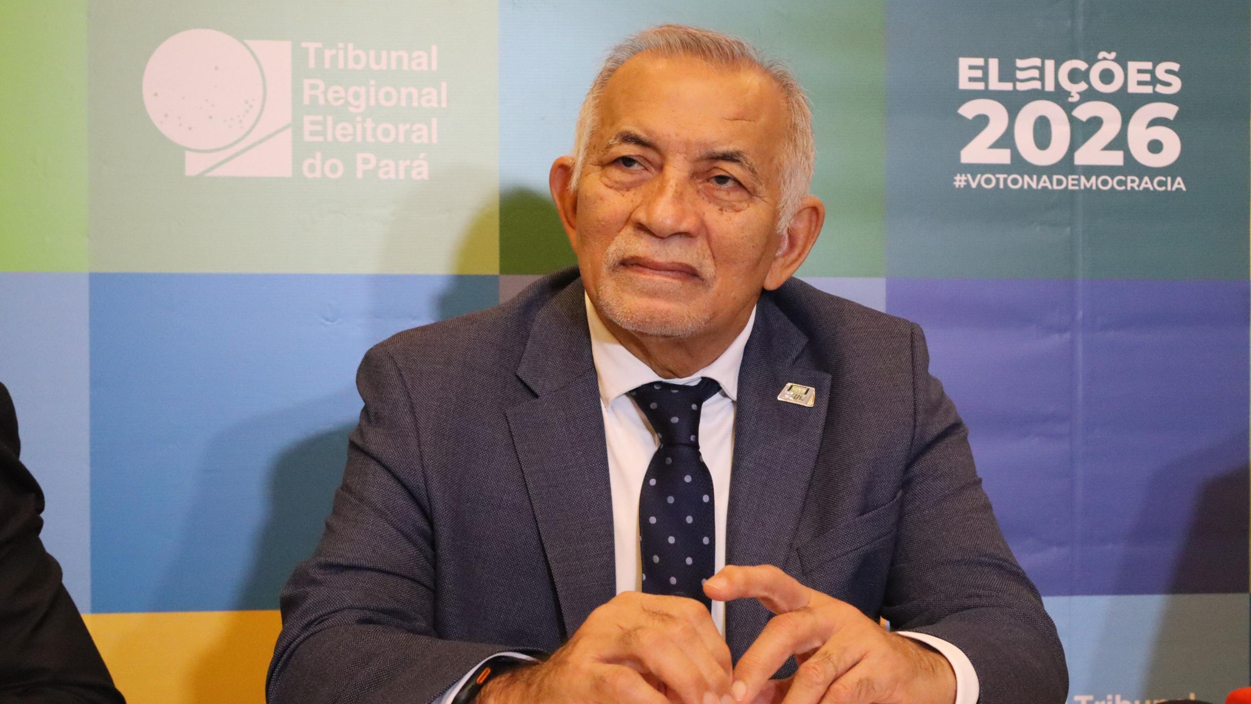 Presidente do TRE-PA, desembargador José Maria Teixeira do Rosário: "É possível votar só com o e-Título, desde que o aplicativo exiba a fotografia do eleitor"