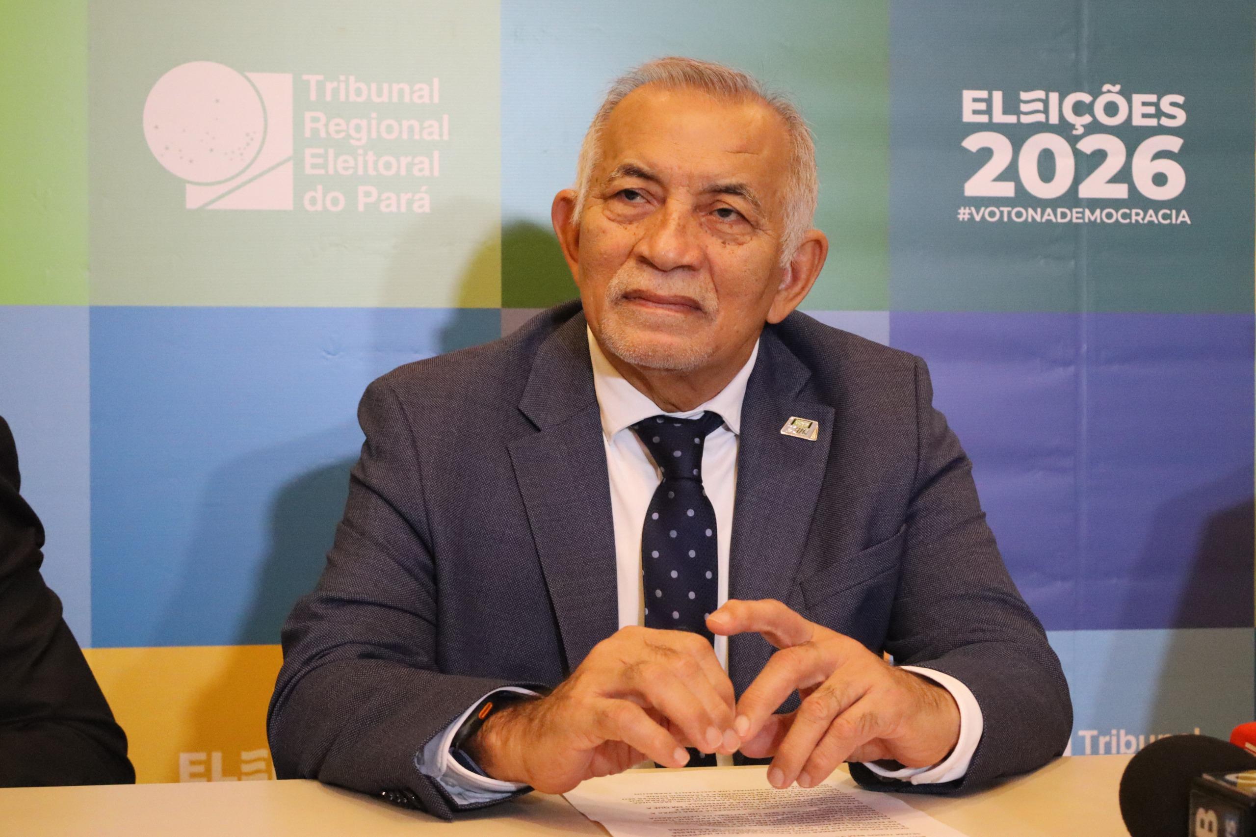 Presidente do TRE-PA, desembargador José Maria Teixeira do Rosário: "É possível votar só com o e-Título, desde que o aplicativo exiba a fotografia do eleitor"