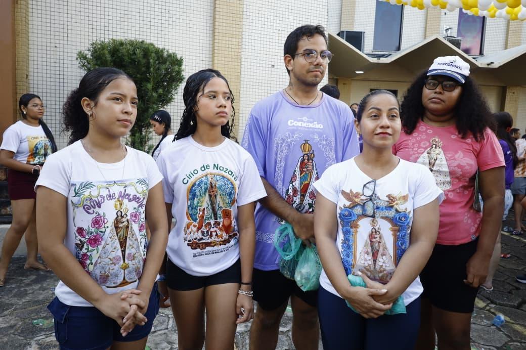 Estudantes compartilham experiências e pedidos durante a Romaria da Juventude.