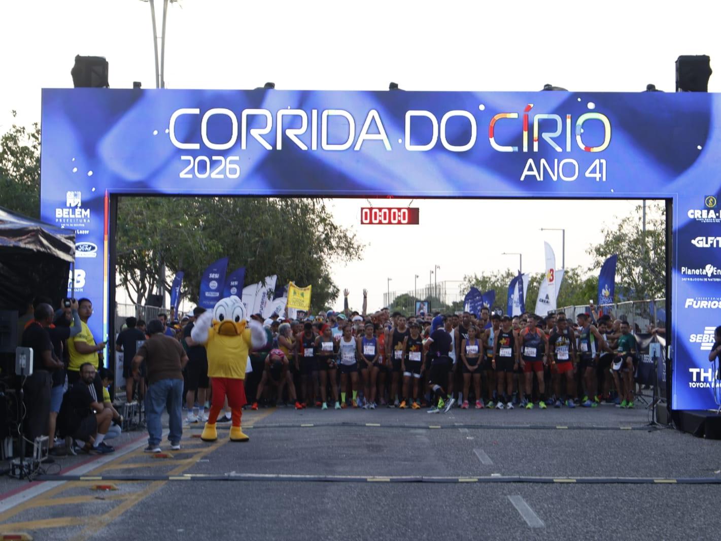 Corrida do Círio 2026: cerca de 4,5 mil pessoas participam da prova de 10 km