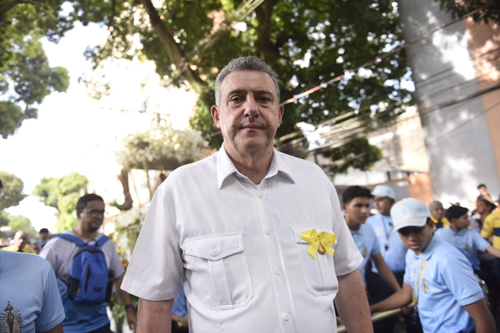 Diretor de Procissões da DFN, Mário Tuma Jr.: toda a atenção às crianças na romaria