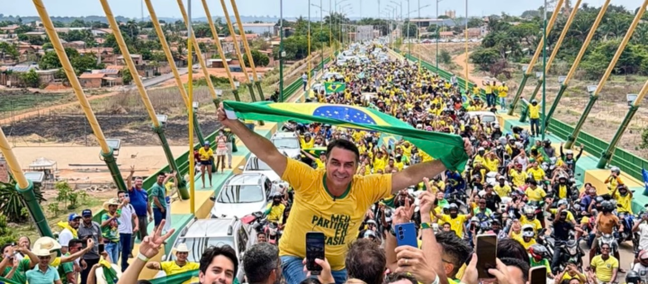 Candidato cumpriu agenda na cidade paraense nesta segunda-feira (19)