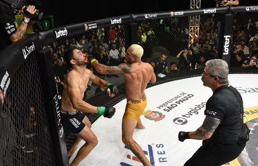 Ernane Pimenta nocauteou Martinho Farley no segundo round do Fight do Milhão