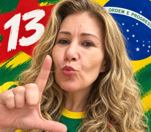 Paula Brasil / Irmã de Carla Zambelli