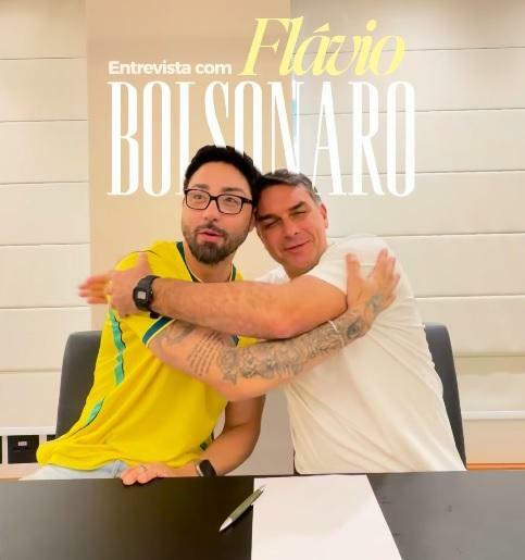 Rico e Flávio Bolsonaro