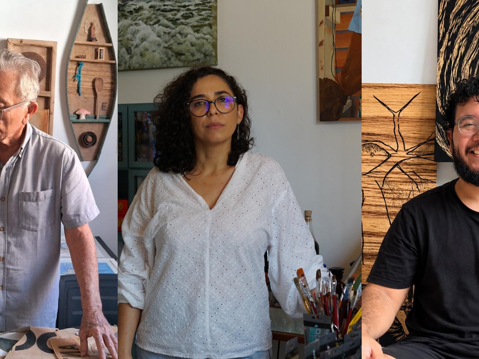 Emanuel Franco, Luciana Lemos e Bento: talentos que estarão na programação do Arte Pará 2026 em Belém
