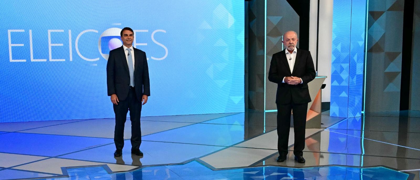 Flávio Bolsonaro fala de 'esgoto a céu aberto' em Belém durante debate