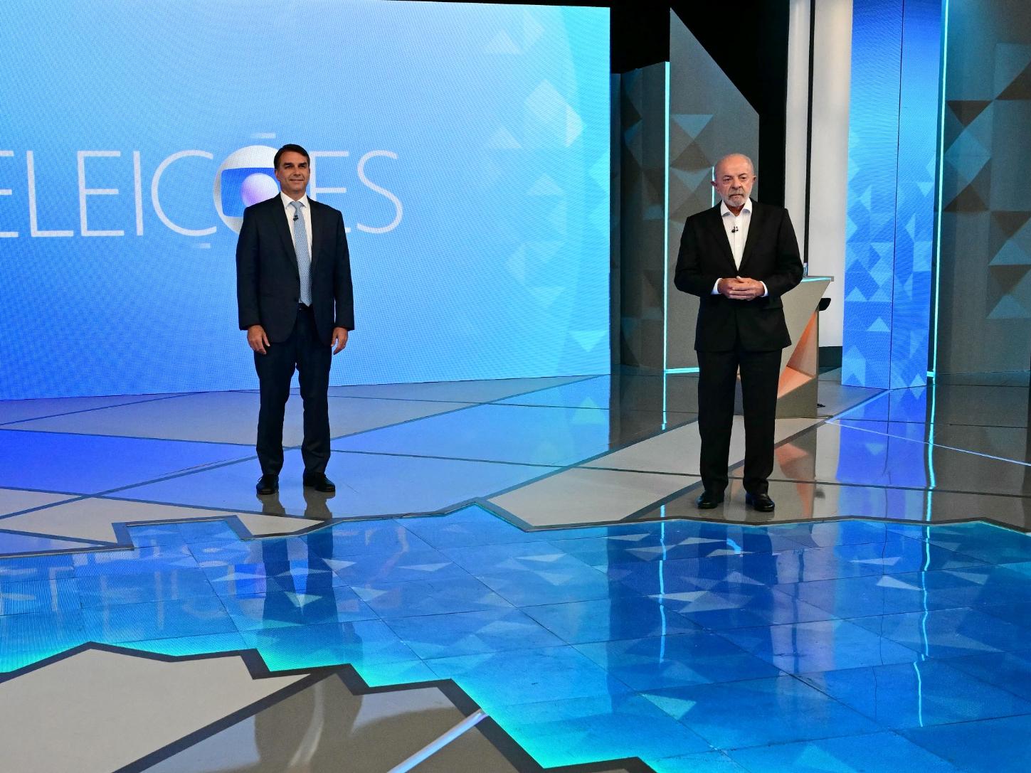 Flávio Bolsonaro fala de 'esgoto a céu aberto' em Belém durante debate