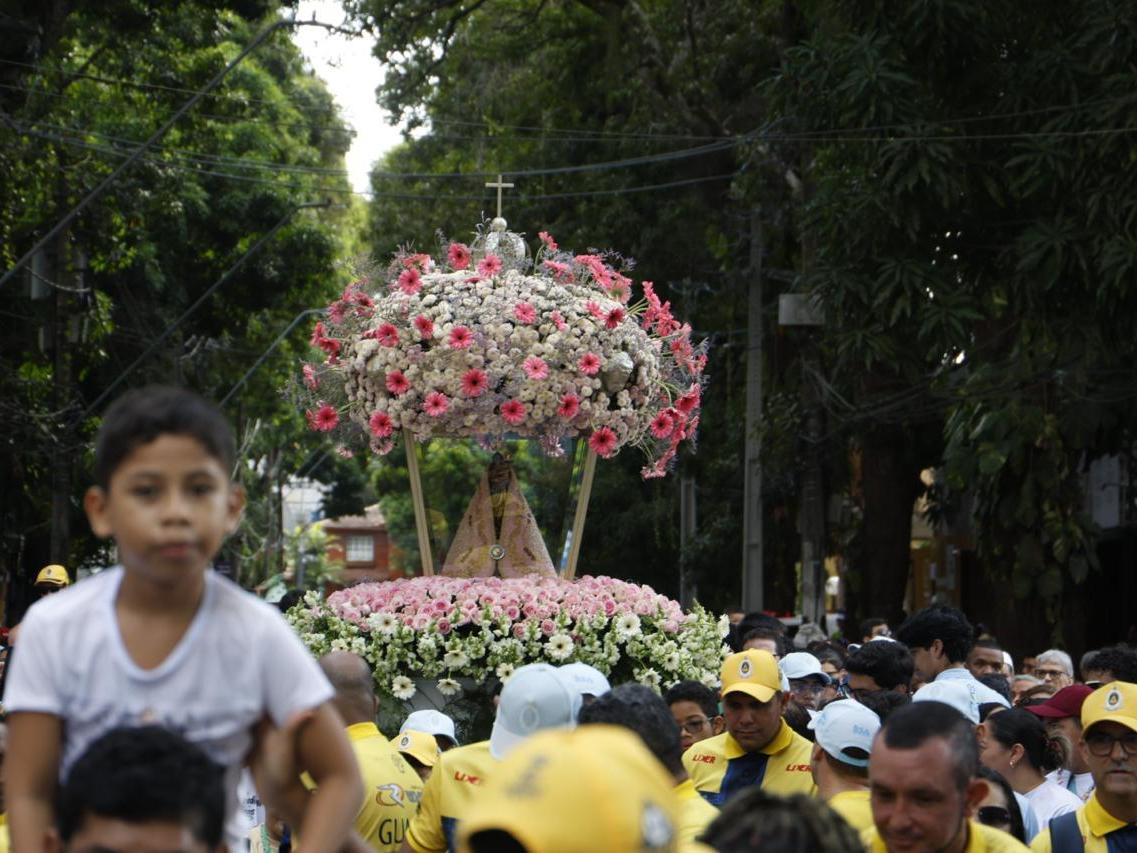 Missa reúne devotos antes da Romaria da Acessibilidade em Belém.