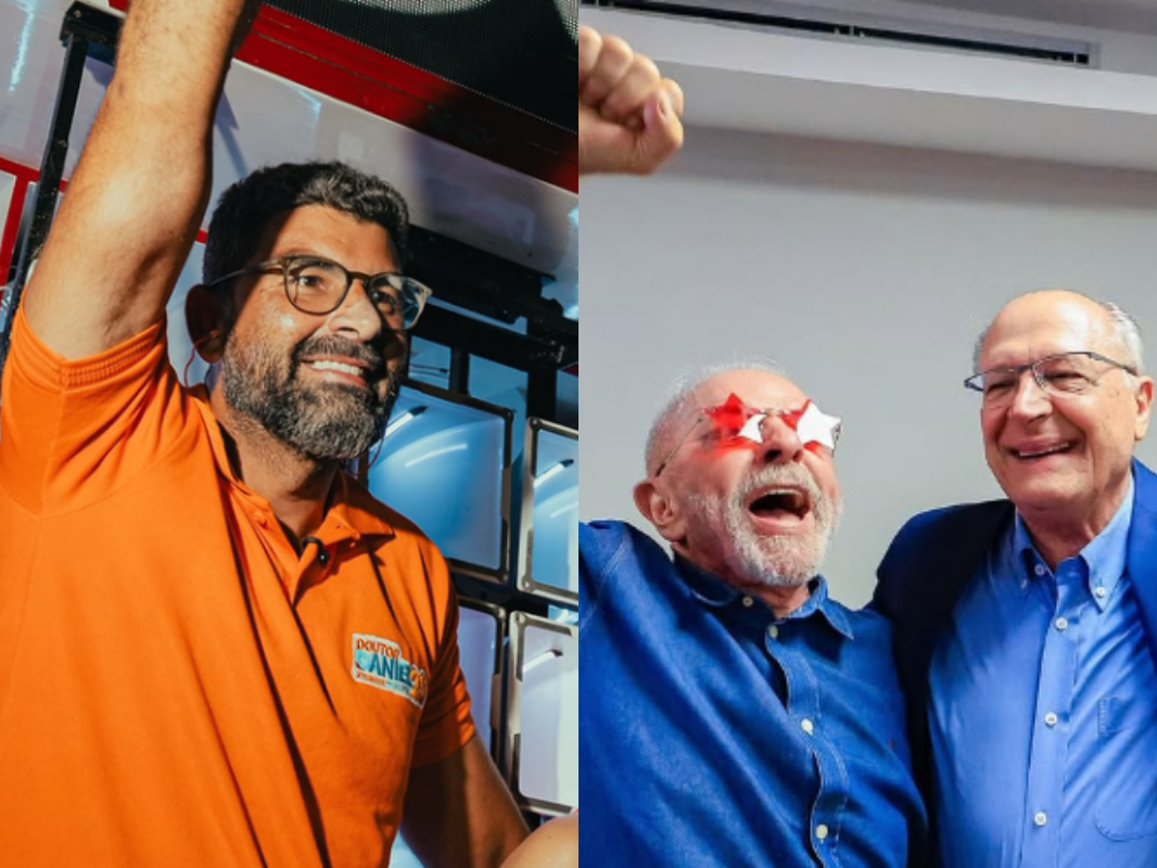 Doutor Daniel Santos, governador eleito do Pará, apoiou Flávio Bolsonaro e, após resultado, cumprimentou Lula e Alckmin