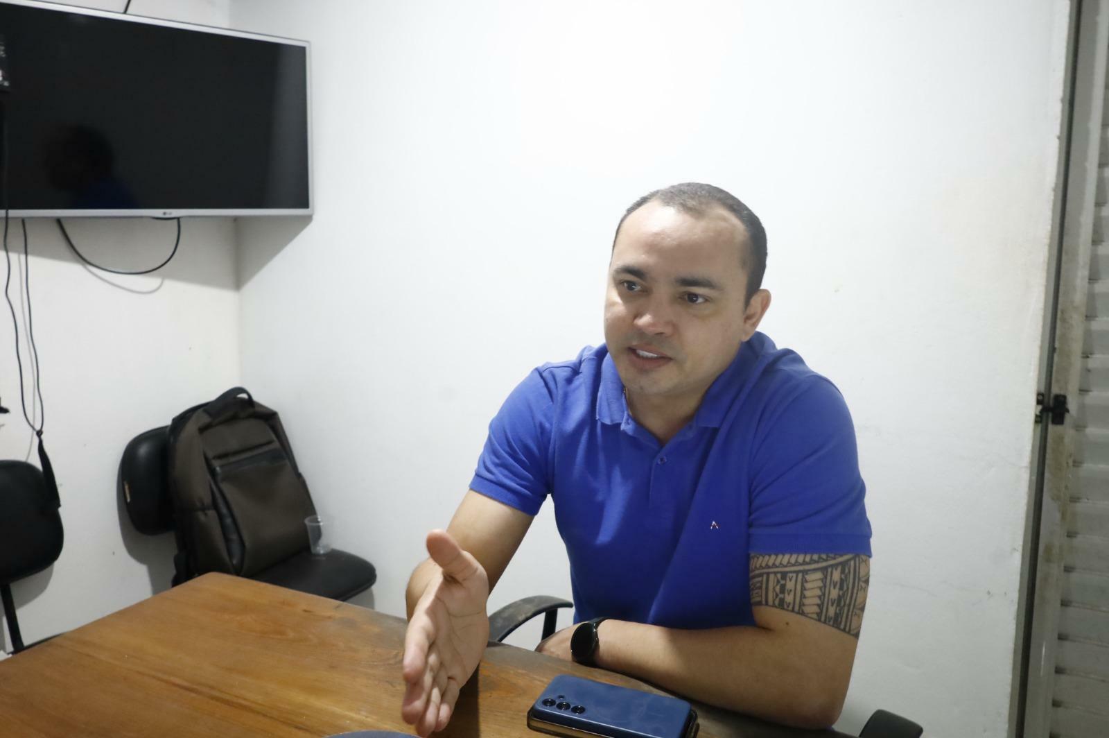 Luiz Diego Lopes, proprietário da fábrica de gelo no distrito de Icoaraci.