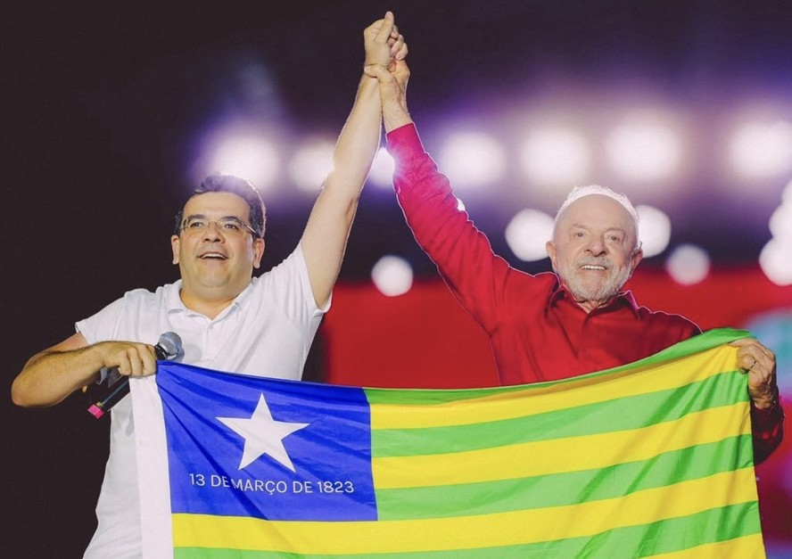 Rafael Fonteles e o presidente Lula