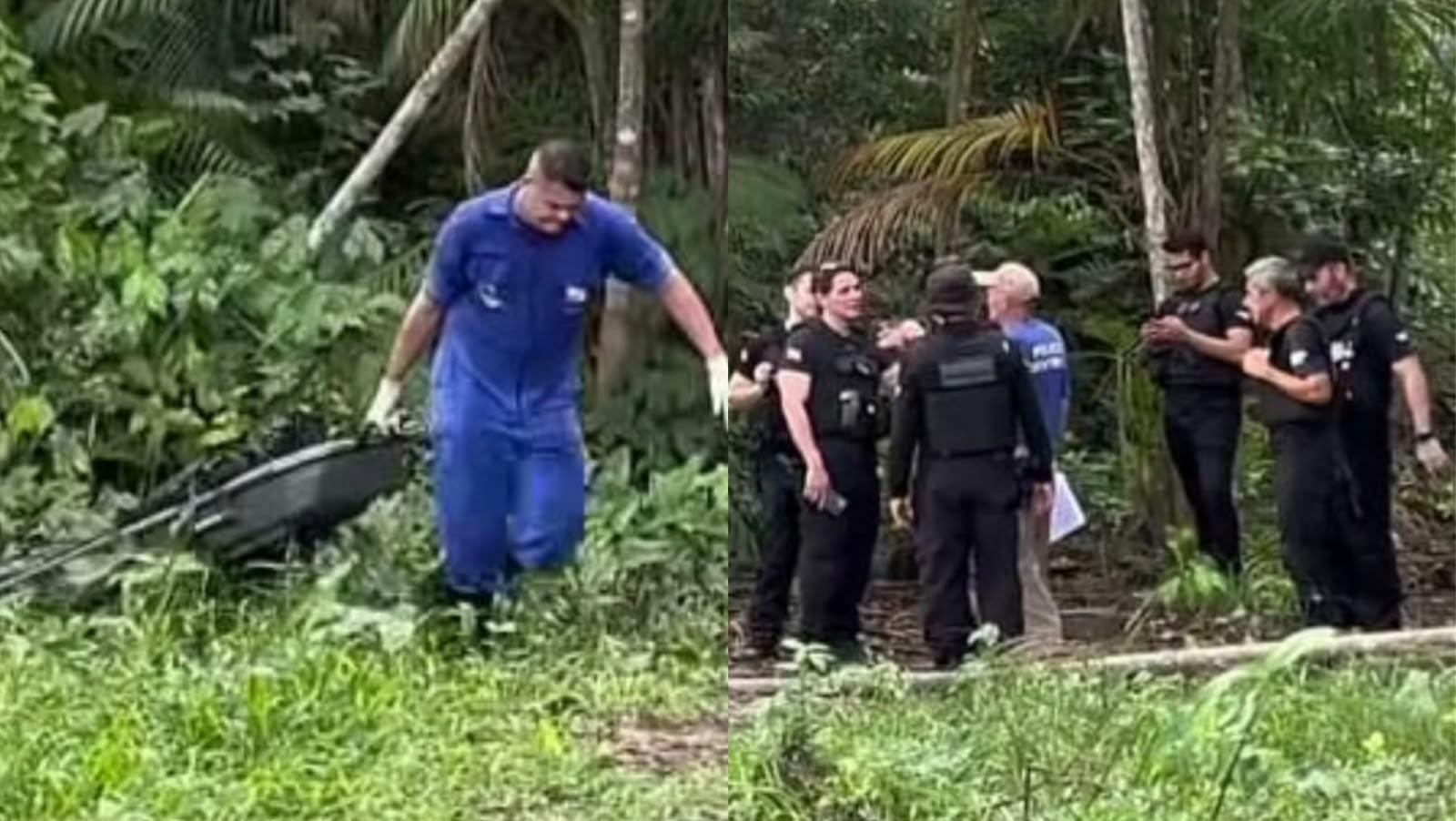 Corpo de homem é encontrado em área de mata em Ananindeua.